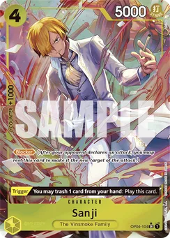 Sanji, Normal