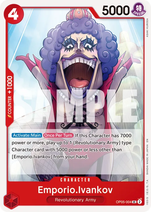 Emporio.Ivankov, OP05-004, Reprint 1, English