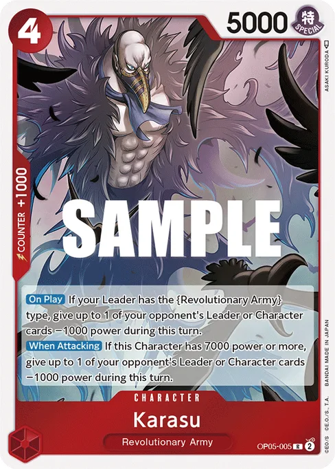 Karasu, Awakening of the New Era #OP05-005
