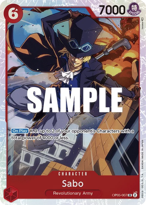 Sabo, OP05-007, Base, English