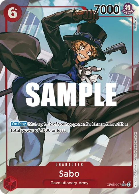 Sabo, OP05-007, Parallel 1, English