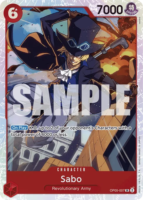 Sabo, OP05-007, Parallel 2, English