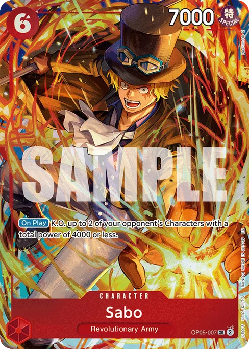 Sabo, OP05-007, Parallel 4, English