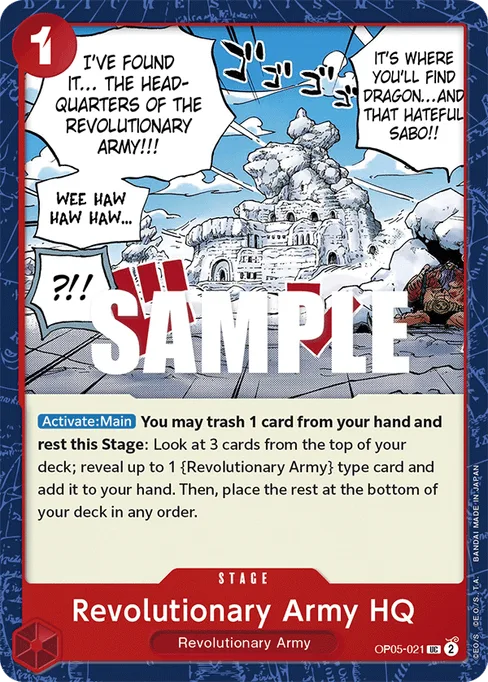 Revolutionary Army HQ, Awakening of the New Era #OP05-021