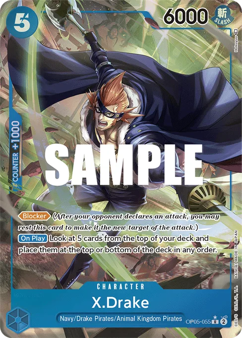 X.Drake, Awakening of the New Era #OP05-055_p1