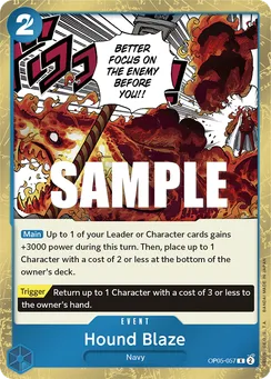 Hound Blaze, Normal