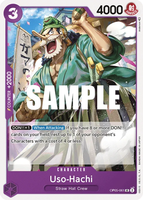 Uso-Hachi, Awakening of the New Era #OP05-061