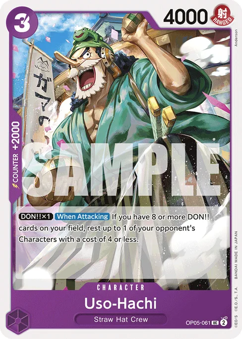 Uso-Hachi, Awakening of the New Era #OP05-061_r1
