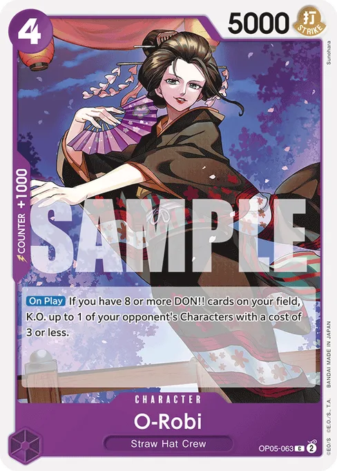 O-Robi, OP05-063, Reprint 1, English