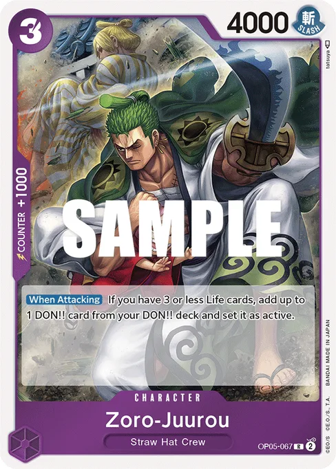 Zoro-Juurou, Awakening of the New Era #OP05-067