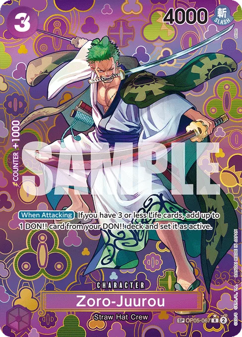Zoro-Juurou, Awakening of the New Era #OP05-067_p4