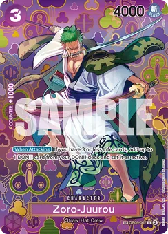 Zoro-Juurou, Normal