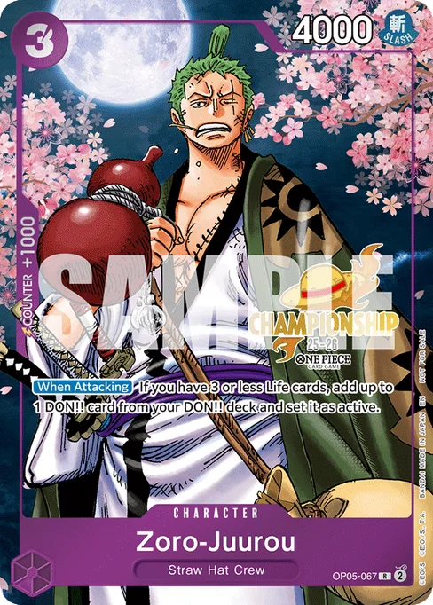 Zoro-Juurou, Awakening of the New Era #OP05-067_p5