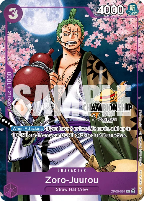 Zoro-Juurou, Awakening of the New Era #OP05-067_p6