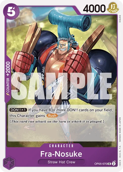 Fra-Nosuke, OP05-070, Reprint 1, English