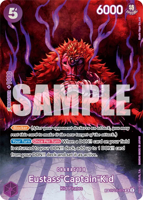 Eustass"Captain"Kid, Awakening of the New Era #OP05-074_p3