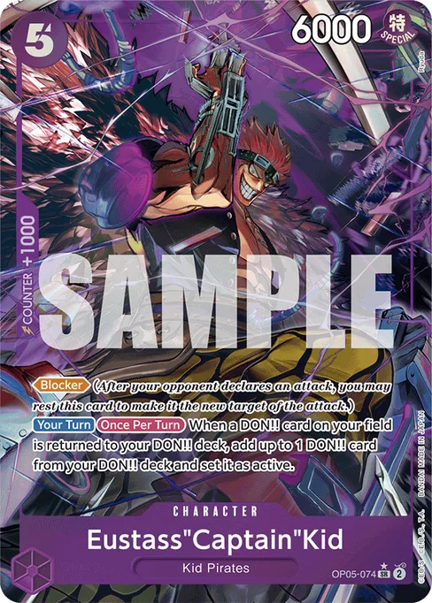 Eustass"Captain"Kid, Awakening of the New Era #OP05-074_p5