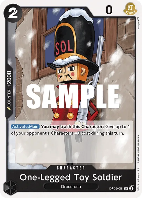 One-Legged Toy Soldier, Awakening of the New Era #OP05-081