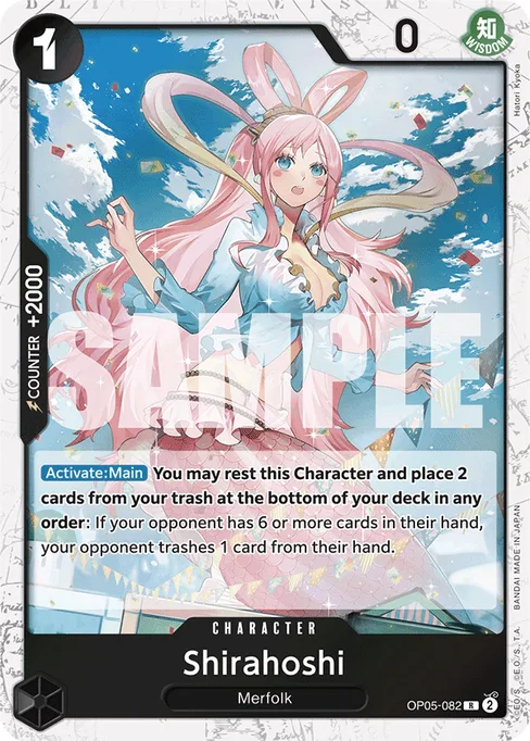 Shirahoshi, Awakening of the New Era #OP05-082_p2