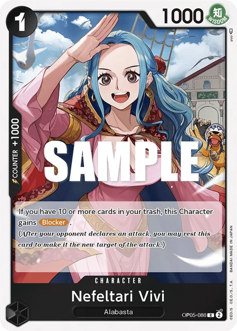 Nefeltari Vivi, Awakening of the New Era #OP05-086