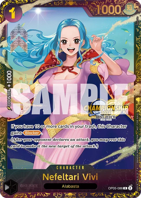 Nefeltari Vivi, Awakening of the New Era #OP05-086_p1