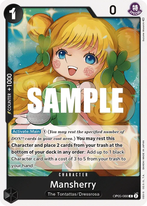 Mansherry, Awakening of the New Era #OP05-088
