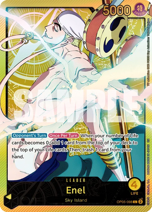 Enel, Awakening of the New Era #OP05-098_p2