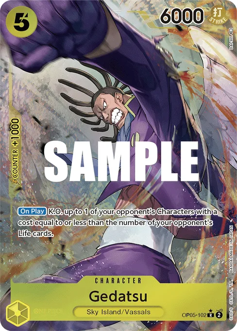 Gedatsu, OP05-102, Parallel 1, English