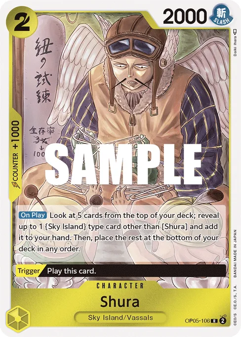 Shura, Awakening of the New Era #OP05-106