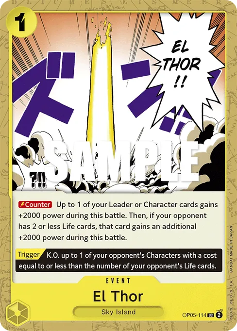 El Thor, Awakening of the New Era #OP05-114