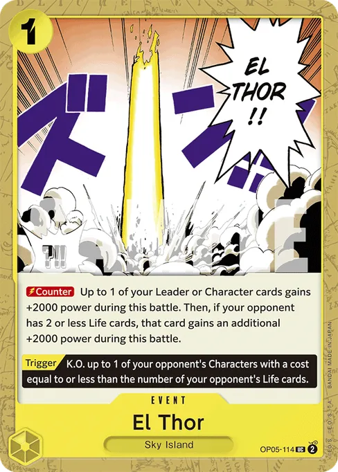 El Thor, Awakening of the New Era #OP05-114_p1