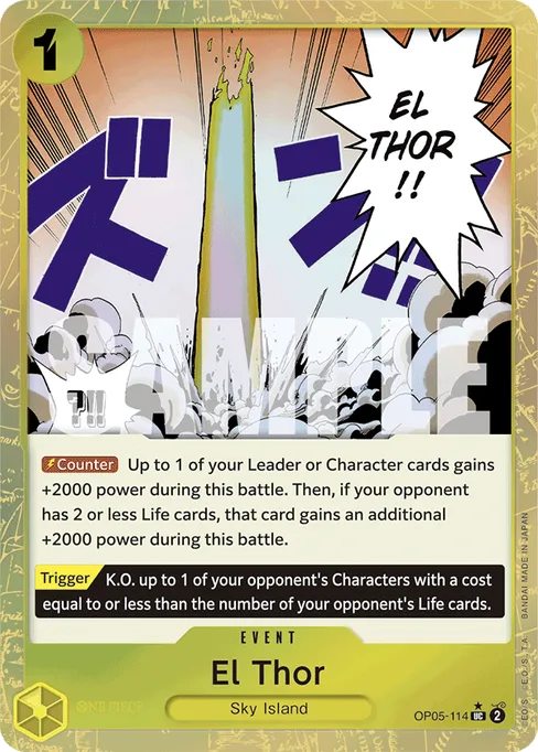 El Thor, Awakening of the New Era #OP05-114_p3