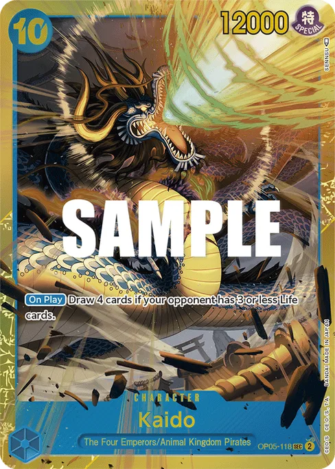 Kaido, Awakening of the New Era #OP05-118
