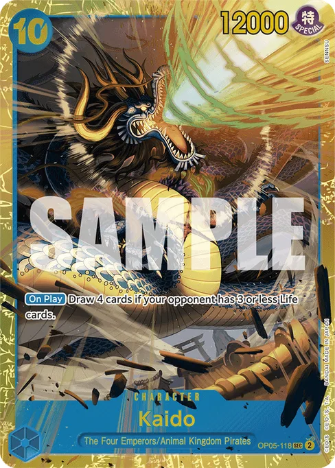 Kaido, Awakening of the New Era #OP05-118_r1