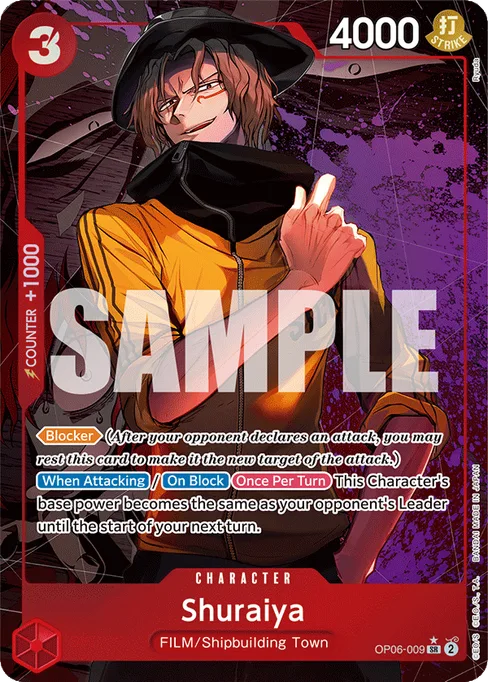 Shuraiya, Wings of Captain #OP06-009_p1