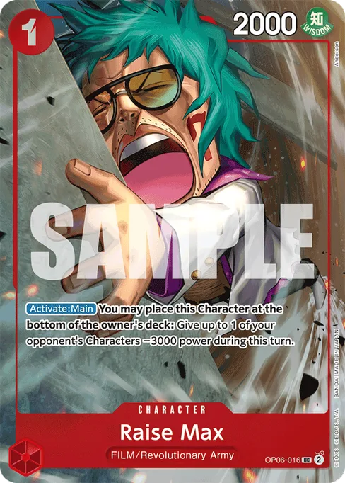 Raise Max, OP06-016, Parallel 1, English