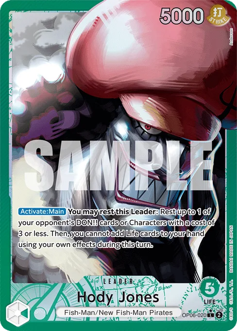 Hody Jones (Parallel), Wings of Captain #OP06-020_p1