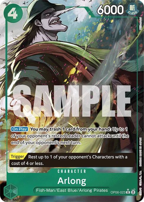 Arlong, Wings of Captain #OP06-023_p3