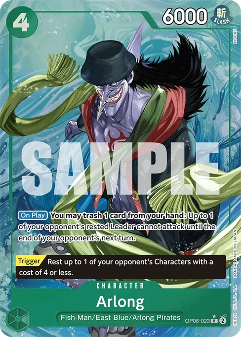 Arlong, Wings of Captain #OP06-023_p4