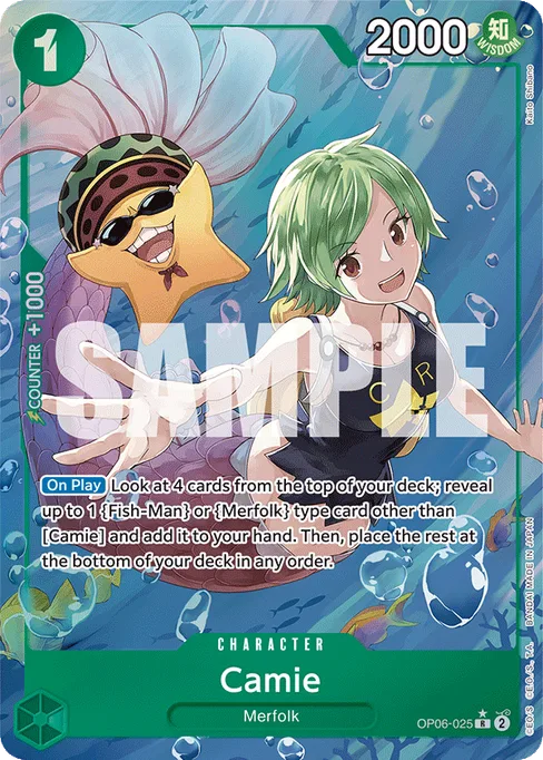 Camie, OP06-025, Parallel 1, English