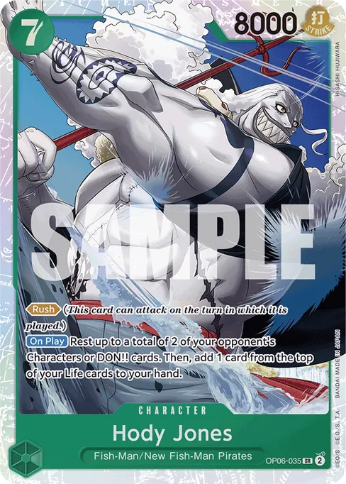 Hody Jones, Wings of Captain #OP06-035_r1