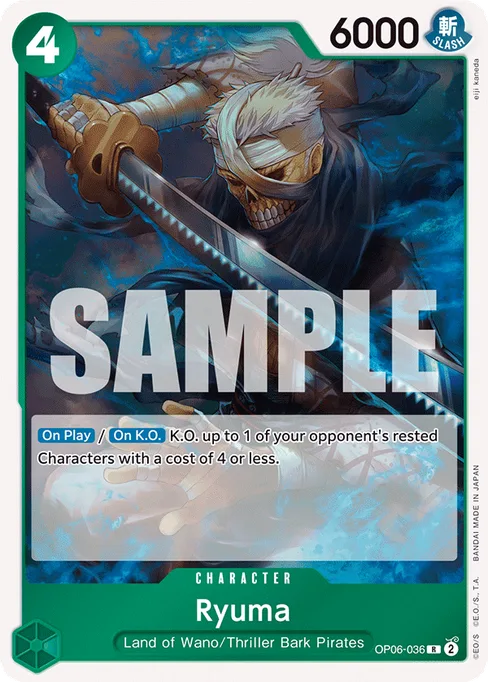 Ryuma, Wings of Captain #OP06-036
