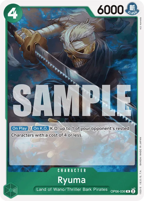 Ryuma, Wings of Captain #OP06-036_p1