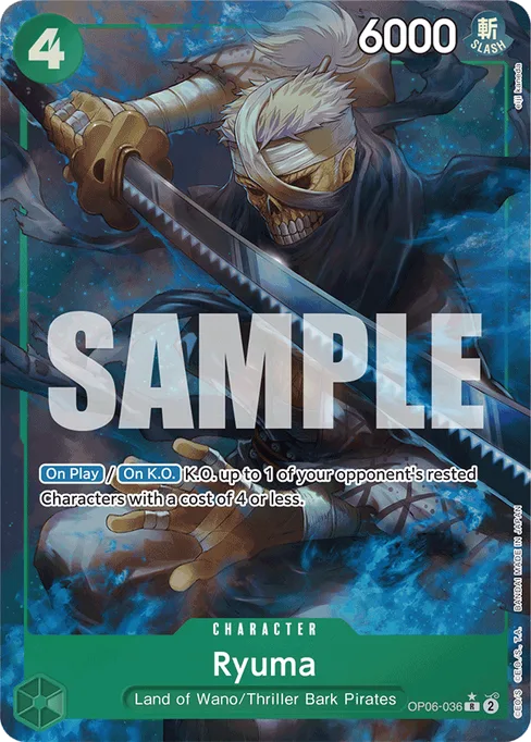 Ryuma, Wings of Captain #OP06-036_p3