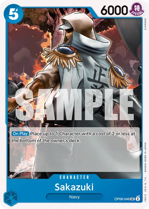 Sakazuki, Wings of Captain #OP06-046