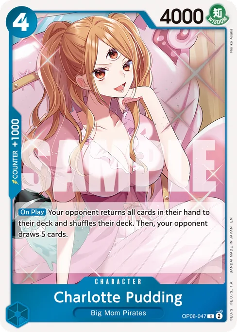 Charlotte Pudding, OP06-047, Reprint 1, English