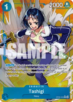 Tashigi, Normal