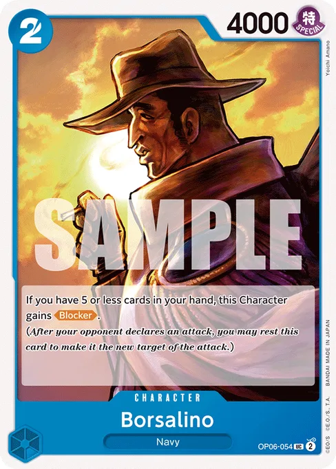 Borsalino, Wings of Captain #OP06-054