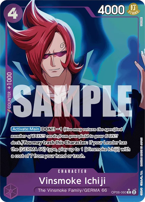 Vinsmoke Ichiji, Wings of Captain #OP06-060_p3