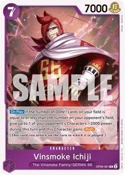 Vinsmoke Ichiji, Normal